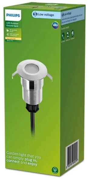 Philips - LED Vonkajšie zápustné svietidlo SPORE LED/1W/24V IP67