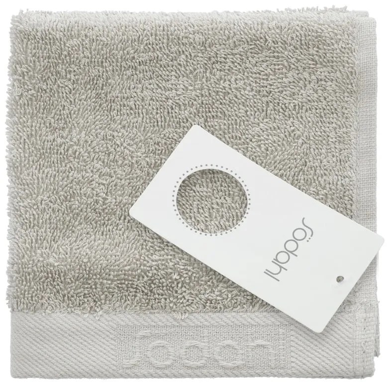 Svetlosivý froté bavlnený uterák 30x30 cm Comfort – Södahl