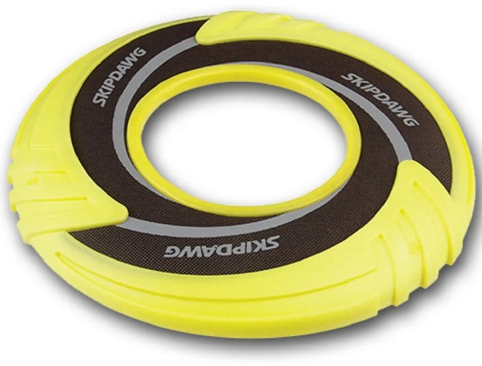GiGwi Lietajúci tanier pre psov Skipdawg Duroflex Disc žltá, pr. 23 cm