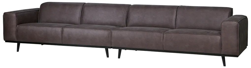 BePureHome Statement XL 372 cm veľká sedacia súprava - Čierna