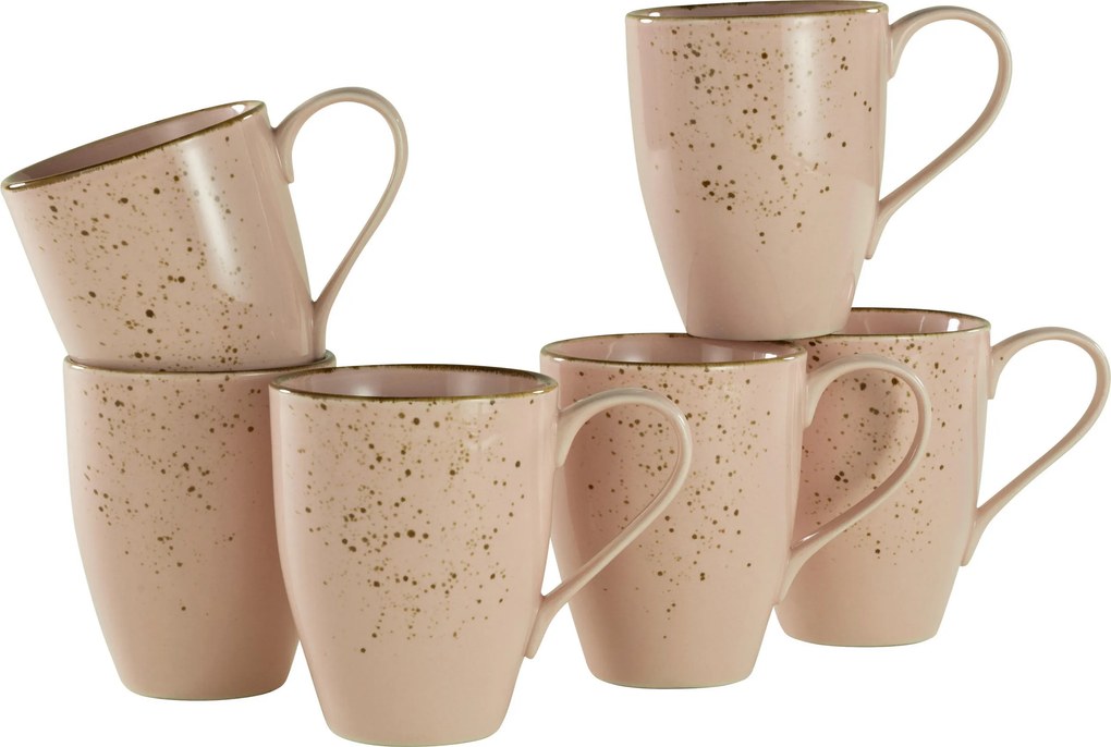XXXLutz SADA HRNČEKOV NA KÁVU kamenina keramika 6-dielne Creatable - Jedálenské sety - 007768014807