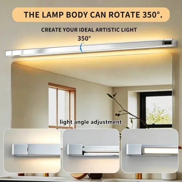 BRILAGI - LED osvetlenie zrkadla do kúpeľne AQUA LINE LED/36W/230V 120 cm IP44 lesklý chróm