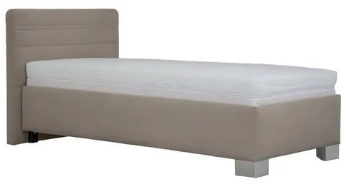 Čalúnená posteľ Hamilton 140x200, béžová, bez matraca