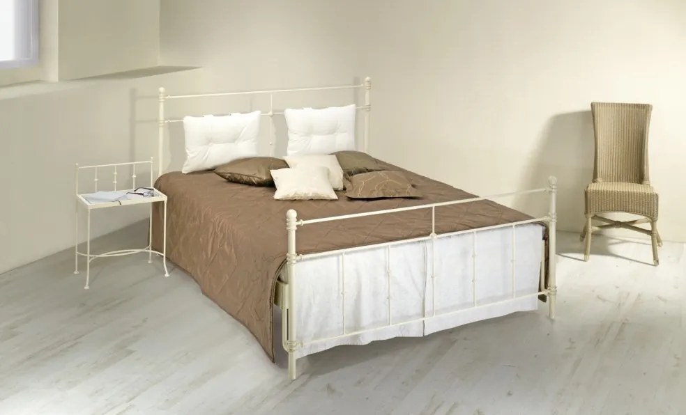 IRON-ART AMALFI - nežná kovová posteľ 180 x 200 cm, kov