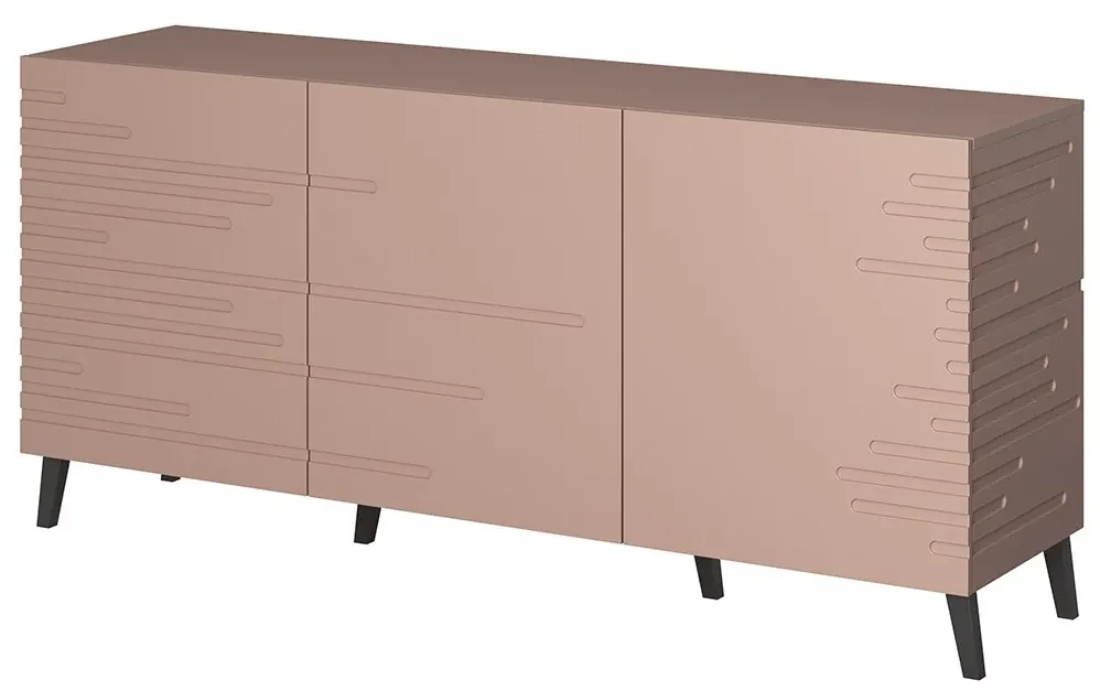 Komoda Doppo 3D, Farby: ružová