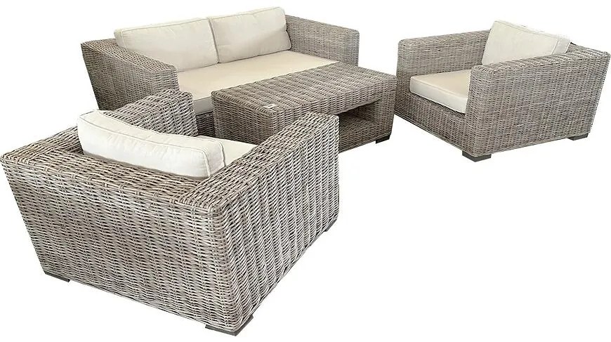 Komplet z prírodného ratanu Daphne