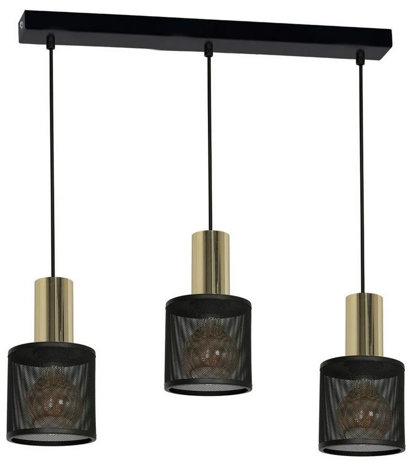 Luster na lanku ARES 3xE27/60W/230V