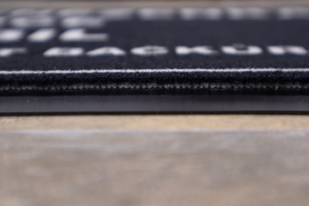 Mercury Flooring, Rohožka Checklist 40x60 cm – na von aj na doma, 40x60, čierna