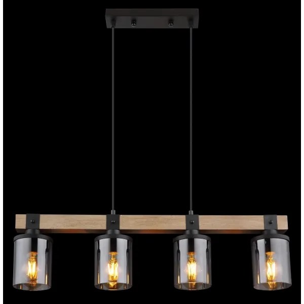 Globo 15555-4H - Luster na lanku LILA 4xE27/60W/230V