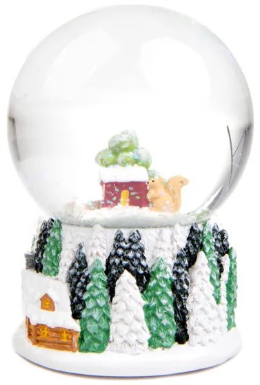 Vianočná dekorácia LUELL snehová guľa 865171