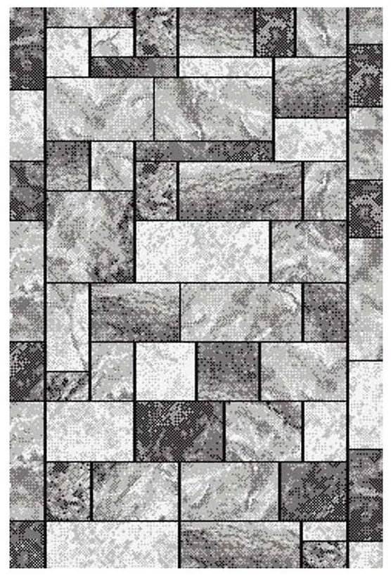 Koberec BCF Kronos 1,6/2,3 7058 333 šedá