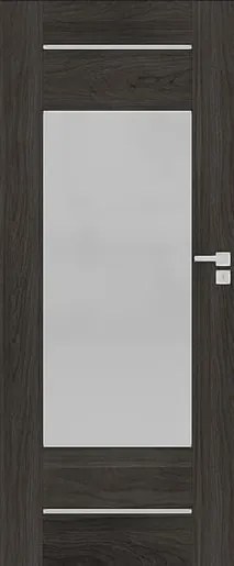 Interiérové dvere Naturel Perma pravé 80 cm brest antracit PERMA3JA80P