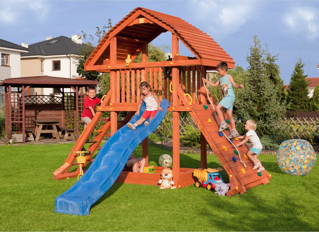 Marimex | Detské ihrisko Marimex Play 003 + modrá šmykľavka | 11640129