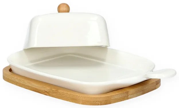 Dóza na maslo FINCAN 958339 biela