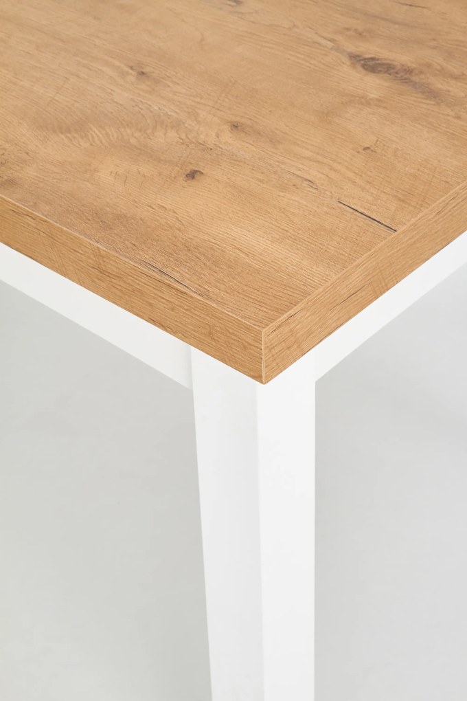 Jedálensky stôl Tango (dub lancelot + biela). Vlastná spoľahlivá doprava až k Vám domov. 1038763