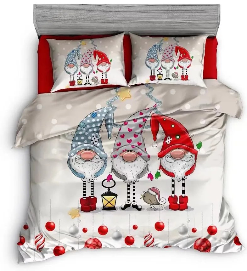 Obliečky Vianoce C2 Bavlna 7-dielna súprava