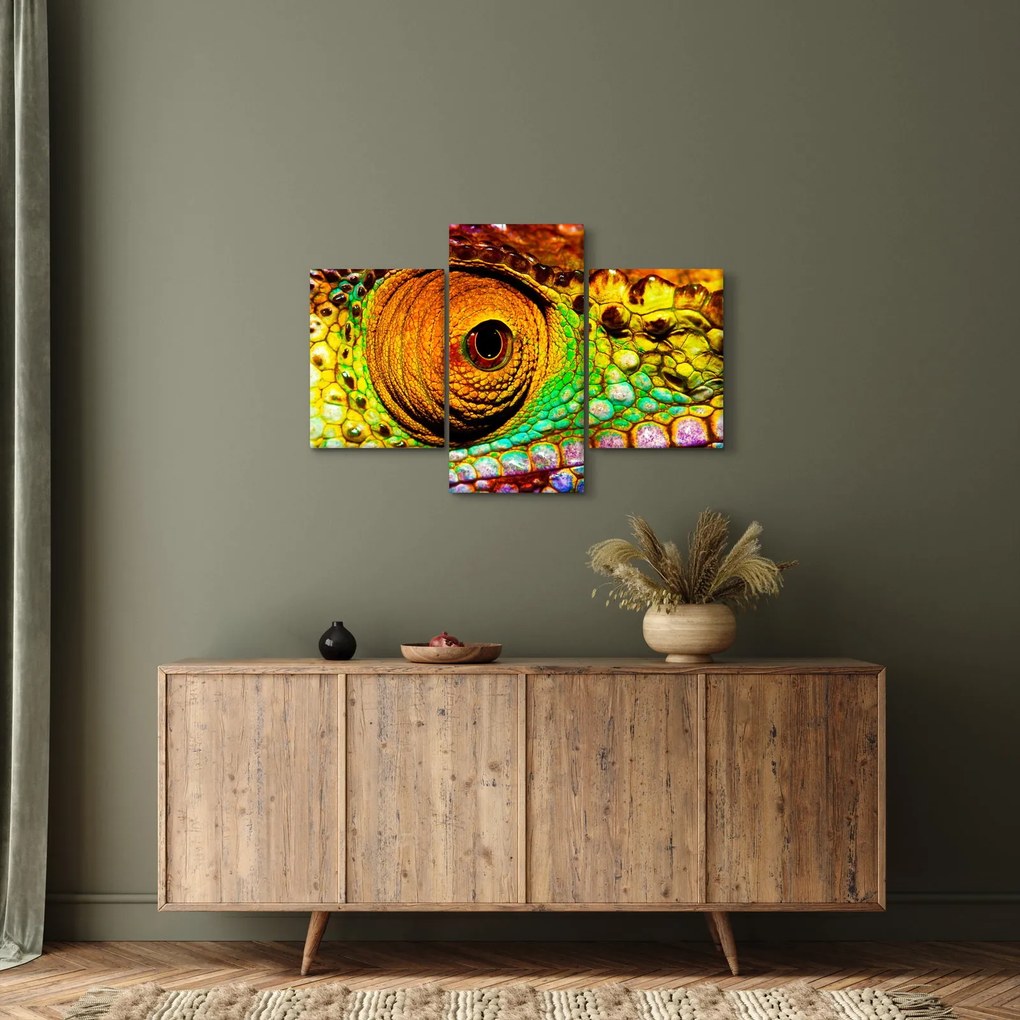 Obraz - Chameleon (90x60 cm)