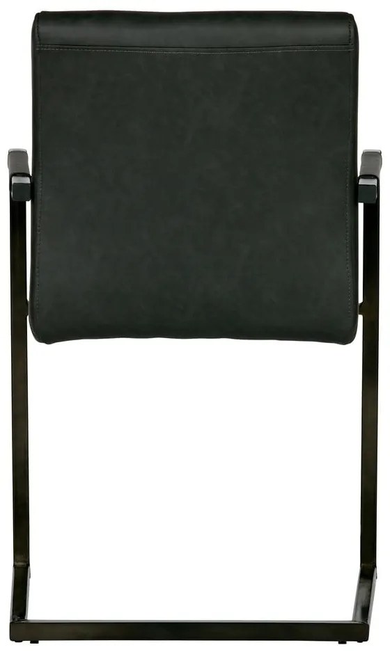 Čierna jedálenská stolička WOOOD Bas