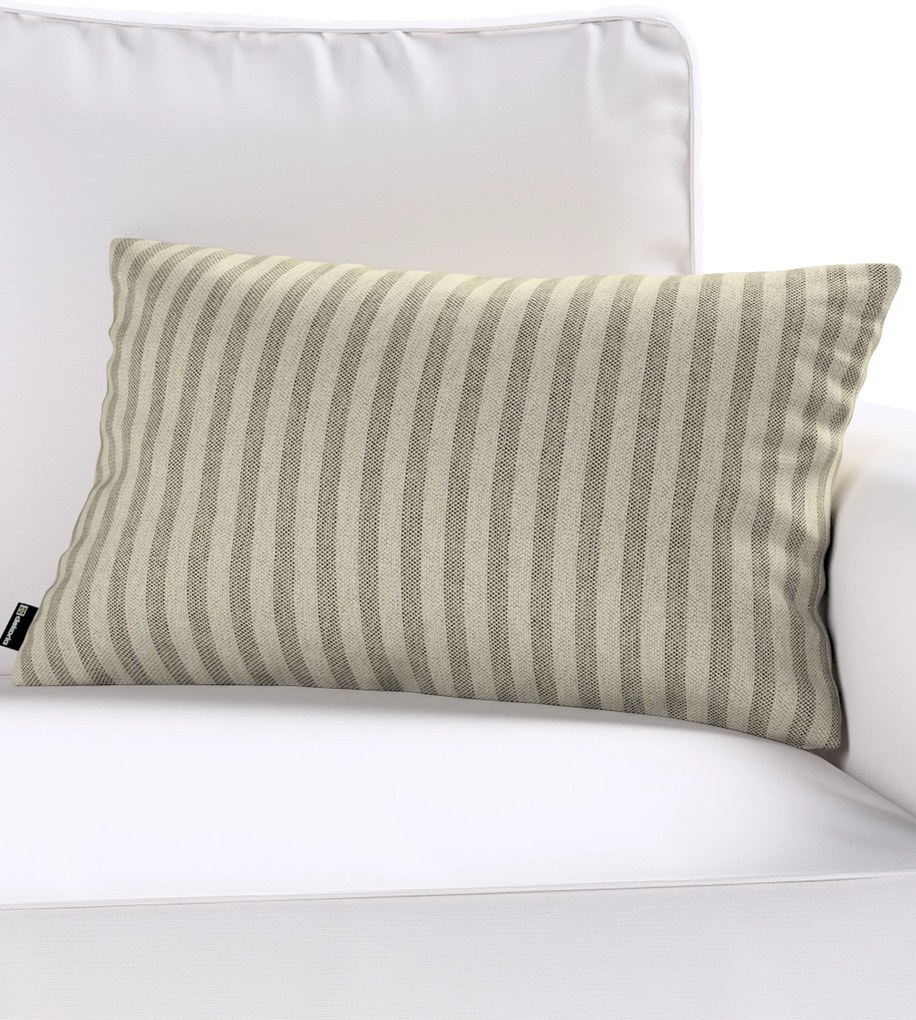 Karin - jednoduchá obliečka, 60x40cm farba produktu béžová látka vonkajšie, zapletaná, vzorované