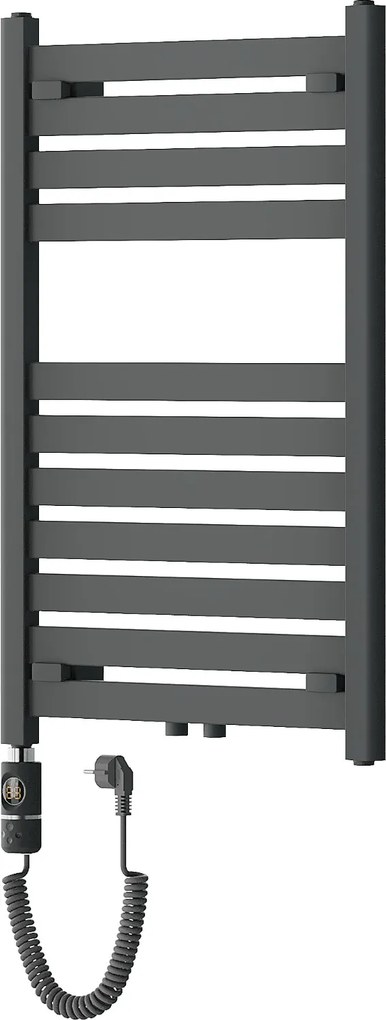 Mexen Uran, elektrické vykurovacie teleso 800x500 mm + vykurovacia tyč 600 W, antracitová, W105-0800-500-2600-66