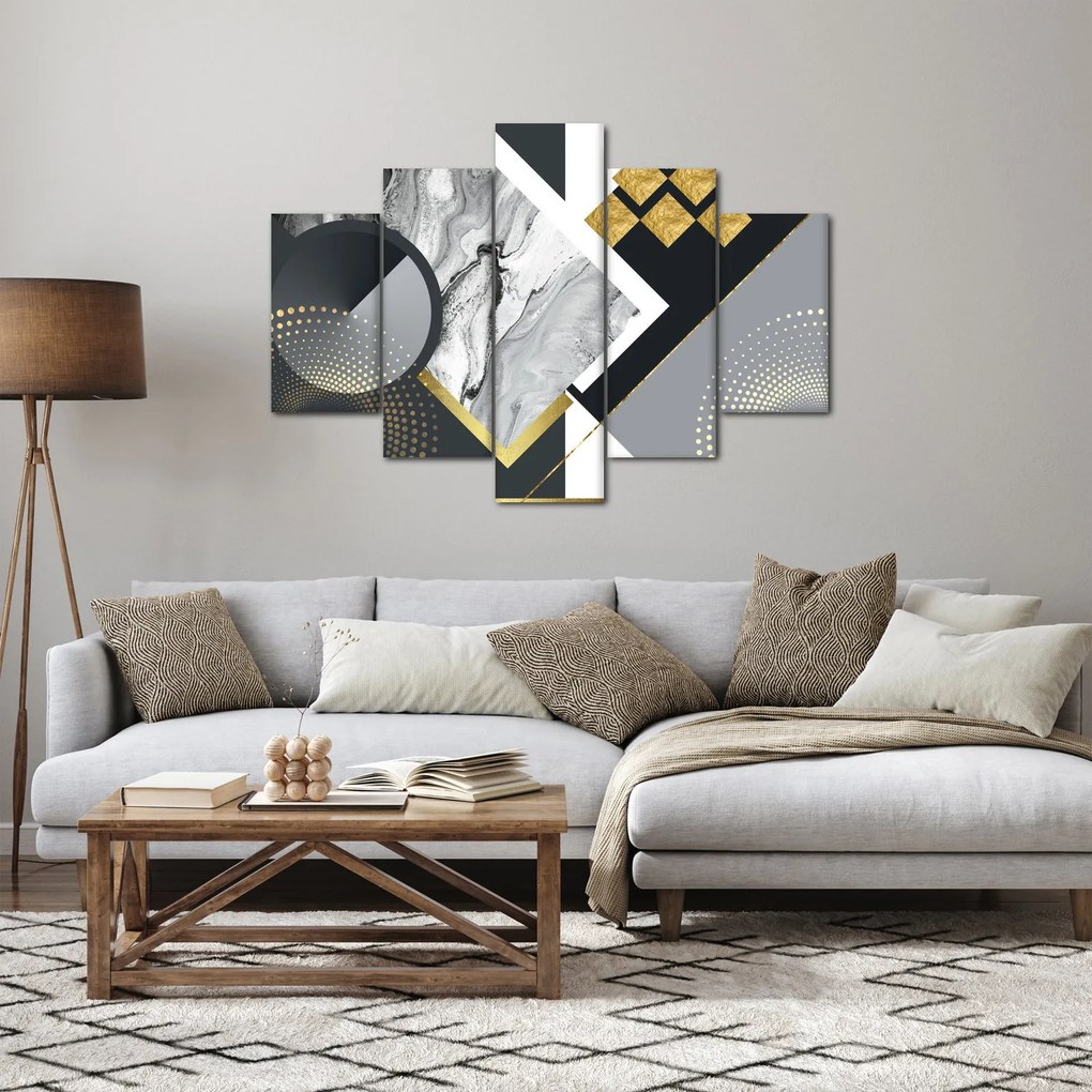 Obraz - Texturoavná koláž (150x105 cm)