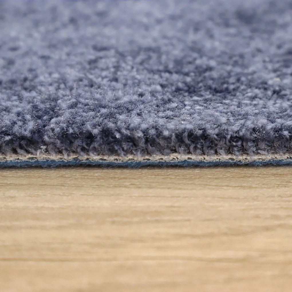 ITC, Koberec metráž Serenade 074, na mieru, šíře 4m,5m, modrá, filc, chodba / predsieň