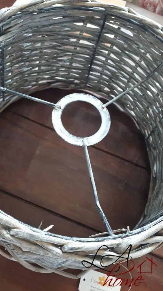 Ratanové tienidlo závesná svetla - Ø 30 * 19 cm / E27