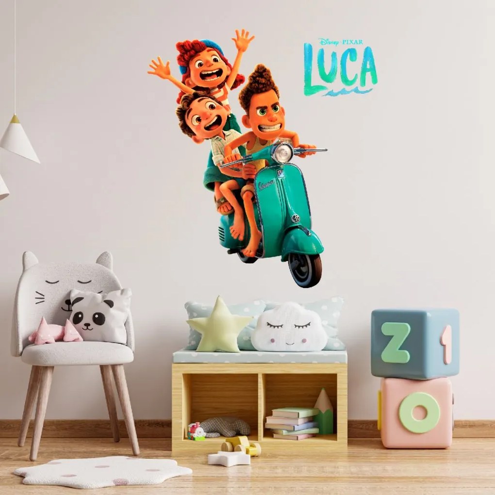 Samolepka na stenu "Luca"