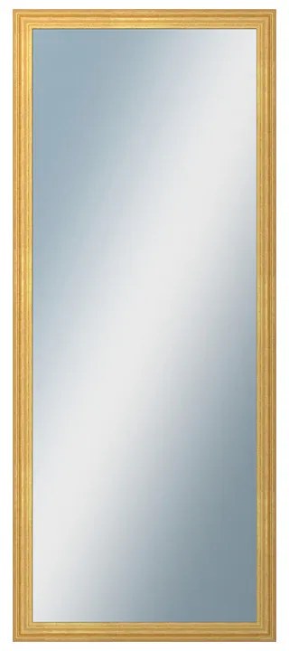 DANTIK - Zrkadlo v rámu, rozmer s rámom 50x120 cm z lišty LYON zlatá (2703)