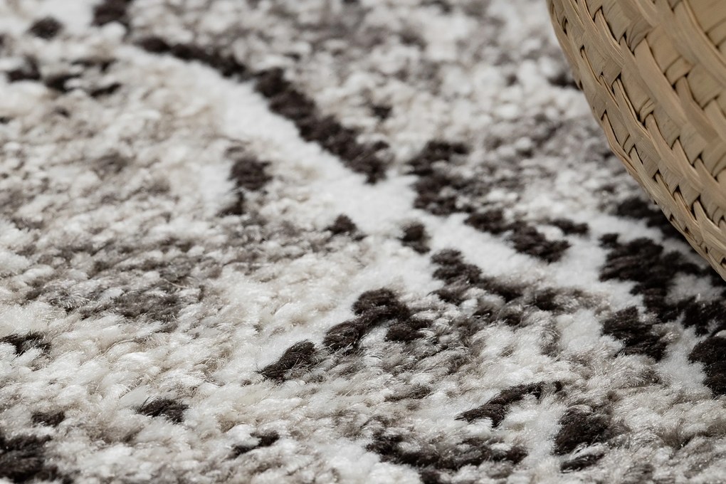 Moderný koberec MATEO 8036/944 Mramor, sivo - béžový