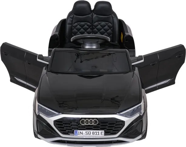 Elektrické autíčko Audi SQ8 čierne / sivé