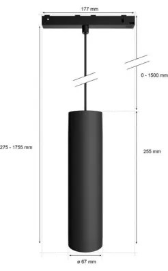 Philips - LED RGB Stmievateľný luster do lištového systému Hue PERIFO LED RGB/5,2W/24V