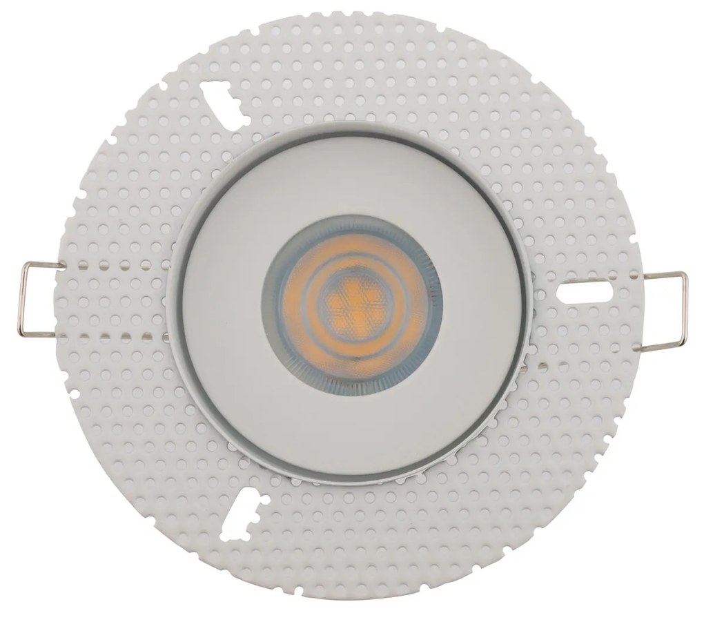 NOWODVORSKI Vonkajšie podhľadové osvetlenie ECHO, 1xGU10, 15W, 12,5 cm, okrúhle, biele