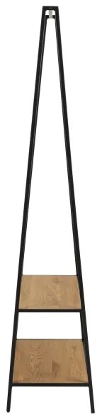 Vešiak SARON dub/čierna