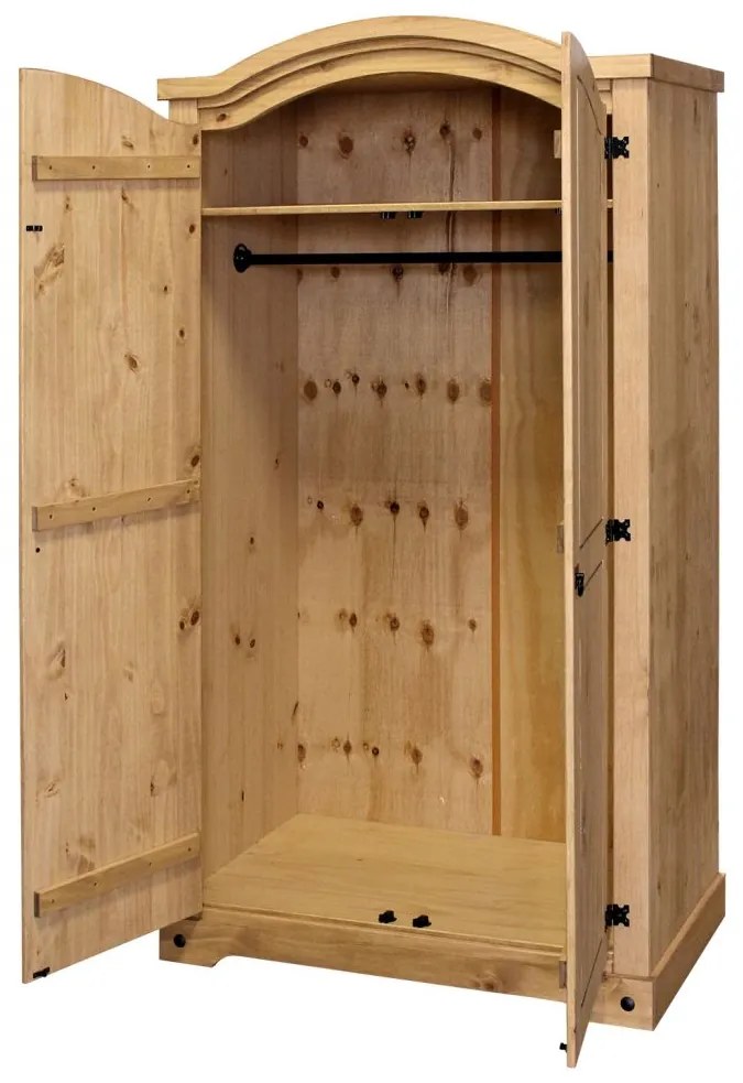 IDEA nábytok Skriňa 2-dverová CORONA vosk