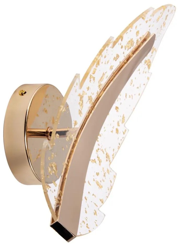 LED Nástenné svietidlo LED/12W/230V 3000-6500K zlatá