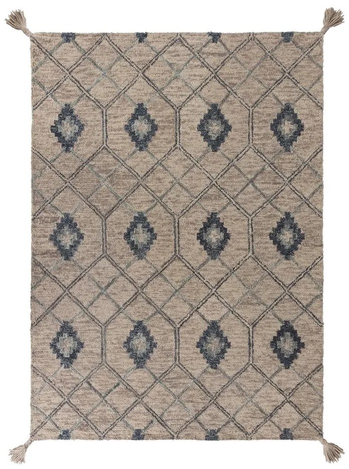 Flair Rugs koberce Kusový koberec Nappa Diego Grey - 120x170 cm