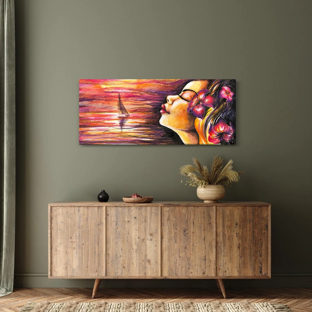Obraz - Spomienky na leto (120x50 cm)