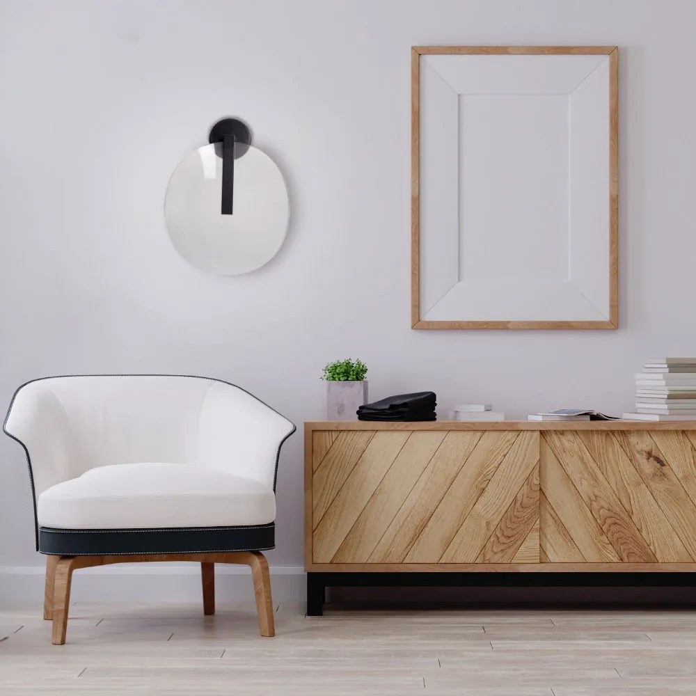 Toolight Toolight, LED nástenné svietidlo 5W APP1313-W, čierna, OSW-00926