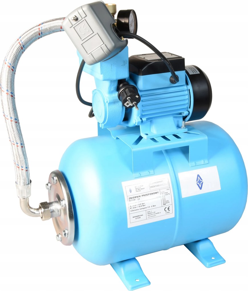 Hydrofor 24 L Nádrž Na Vodu Hydroforová Pumpa Wz 250P Kompletná Sada