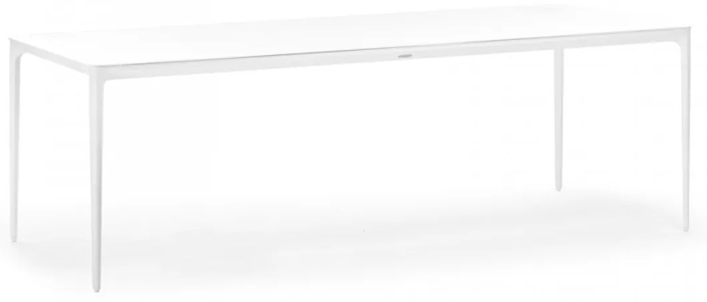 BAHAMAS ALU stôl white