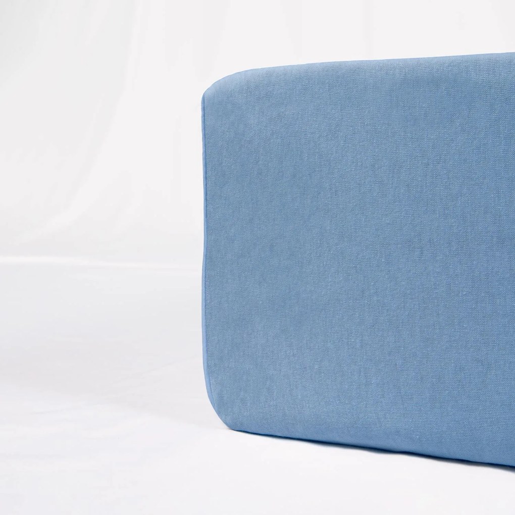 JERSEY PRESTIERADLO PREMIUM 200X220 CM MODRÉ