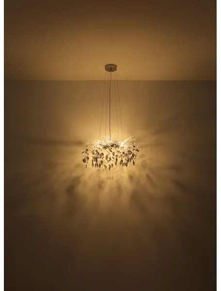 Globo 64133-8 - Luster na lanku DANNA 8xG9/8W/230V pr. 61 cm chróm