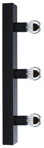 Paulmann 80097 - 3xE14/40W IP44 Kúpeľňové osvetlenie zrkadla REGULA 230V čierna