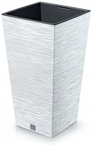 Kvetináč FURU SQUARE 29,5 cm, biely, 29,5 cm