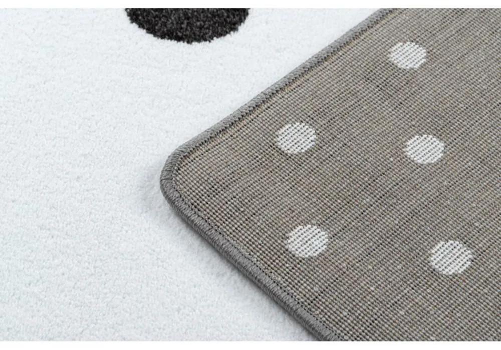 Detský kusový koberec Králiček sivý 120x170cm