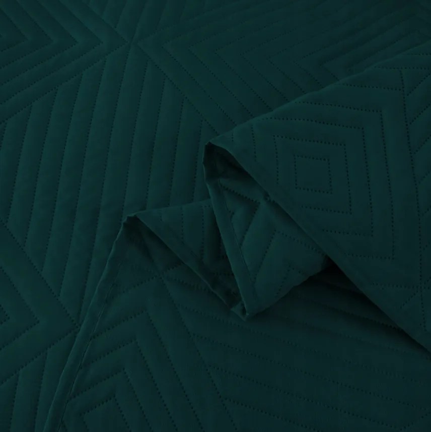 Prehoz na posteľ CALDERA, petrolejový Rozmer: 170 x 210 cm