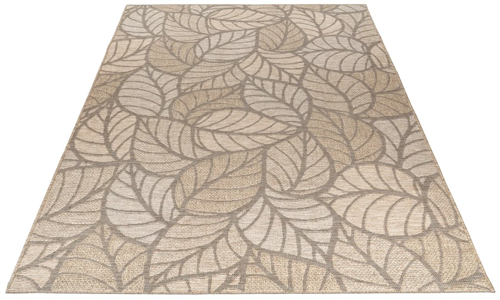 Kusový koberec My Oslo 707 Taupe - na von aj na doma, 80x150, hnedá, chodba / predsieň, Obsession