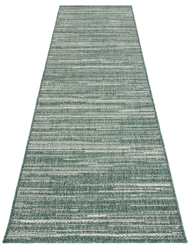 Zelený vonkajší koberec behúň 250x80 cm Gemini - Elle Decoration