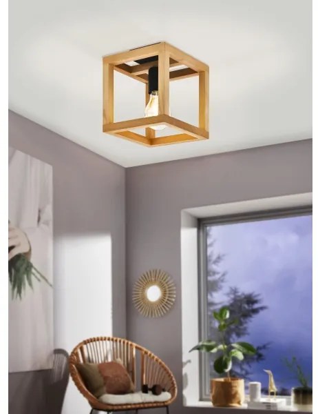 Eglo 32146 - Stropné svietidlo BLACKCROWN 1xE27/40W/230V